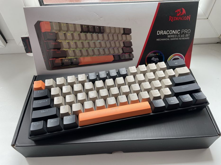 Klawiatura mechaniczna Redragon Dragonic PRO K530 brown switch