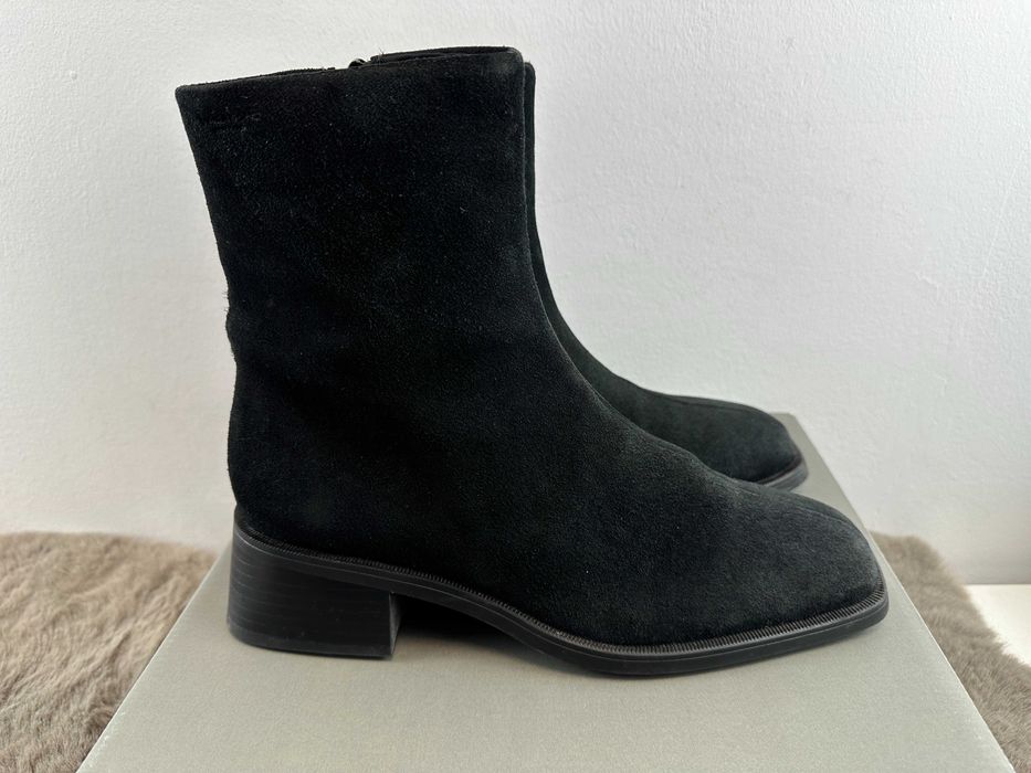 botki damskie skórzane vagabond blanca 39