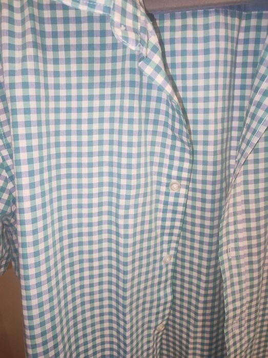 Koszula męska krótki rękaw XL