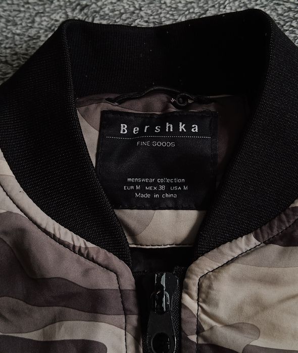 Kurtka bomberka bejsbolówka camo moro M