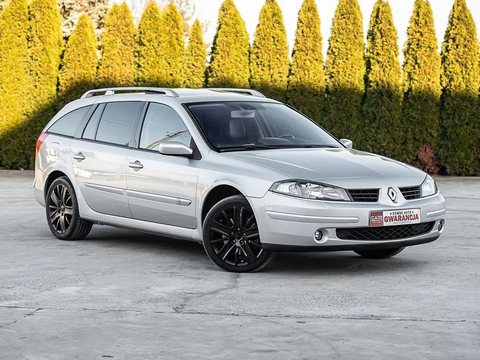 Renault Laguna 2.0T 204KM Skóra Grzane Fotele Navi CABASSE Tempomat Parktronic