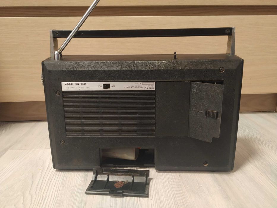 *VINTAGE* Rádio National AM/FM rq-231S, de 1967