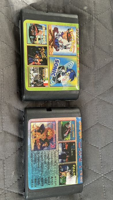 Картриджі для Sega Mega Drive 2