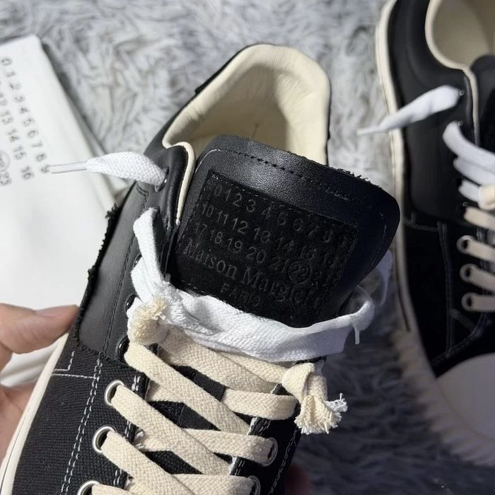 Кеды Maison margiela evolution black mm6 low