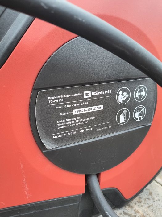 Bęben węża sprężonego powietrza Einhell TC-PH 150