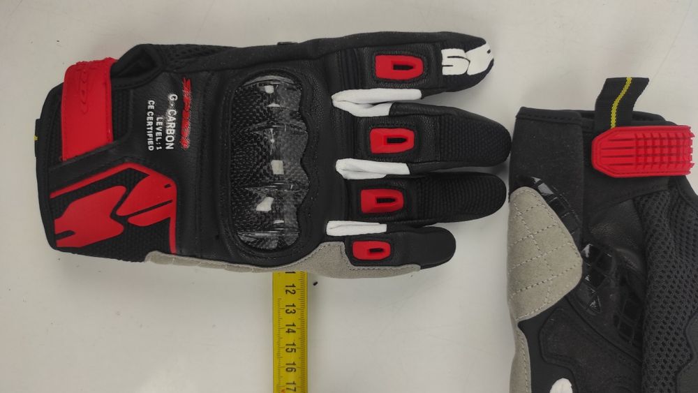 Rękawice motocykl SPIDI G-CARBON C88 Czerwone M