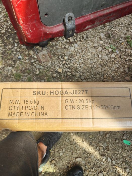 Półka w stylu nowoczesnym Tribesigns, 5 poziomów, drewno MDF, 178x48x48 cm, brązowa