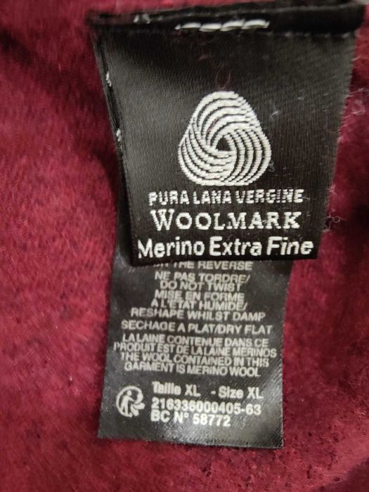 Camisola Burton em lã merino tam. M/L em excelente estado