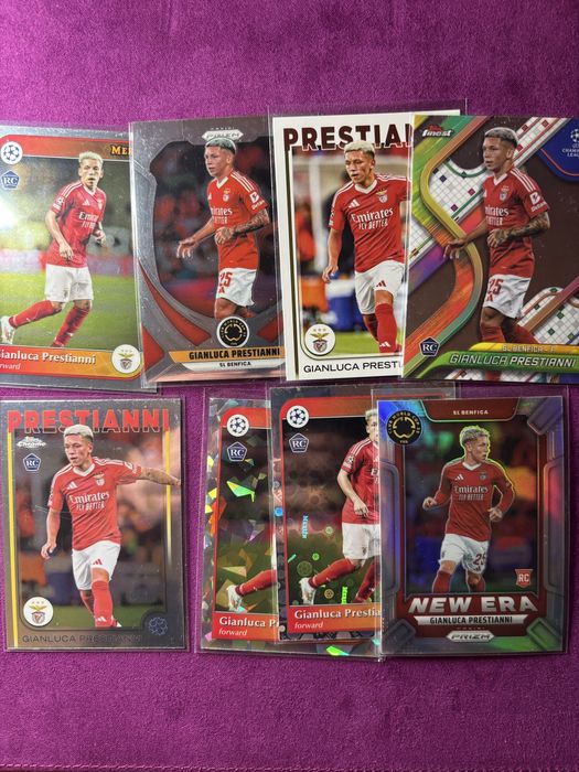 Prestianni Rookie card Lot Panini topps