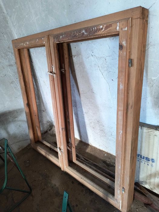 Okno drewniane 141x145