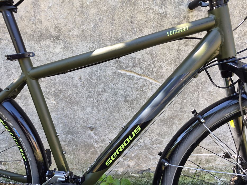 Rower Serious Sonoran Shimano Deore Alivio Schwalbe Led Crossowy Trekking