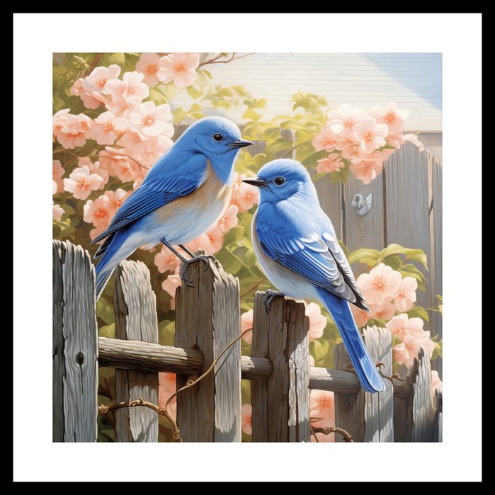 Plakat 30x30cm Wiosna u Bram