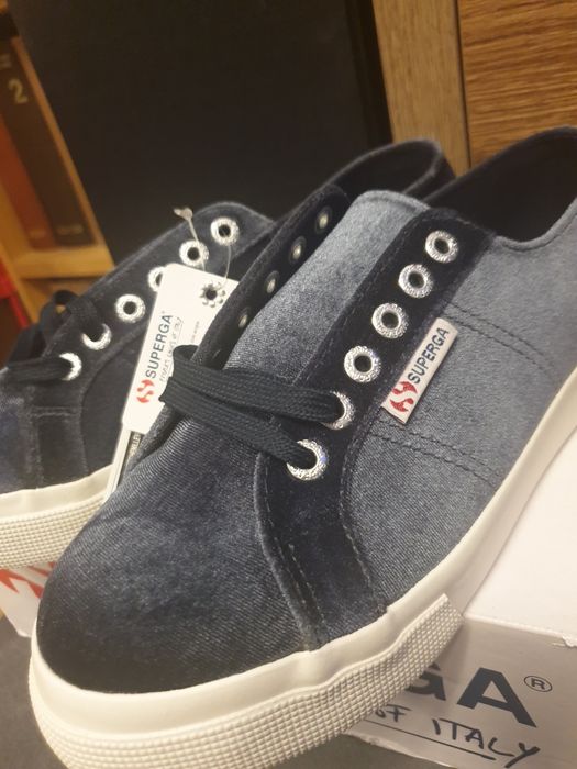 SUPERGA tenisówki r. 39 na platformie