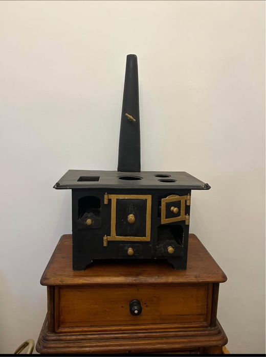 Fogao de brincar em ferro