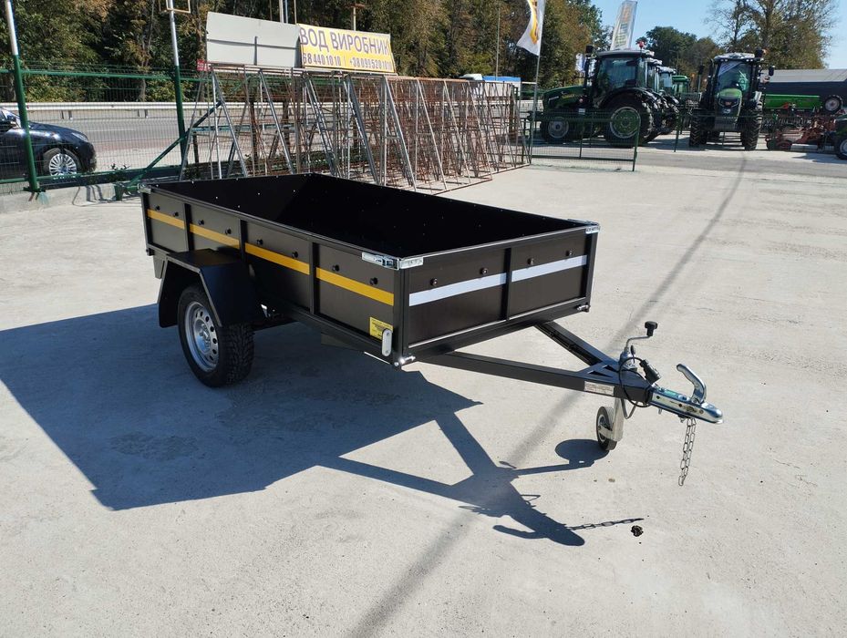Бортовий причіп 2.6*1.35м Бакелітова фанера! Прицеп причіп легковий