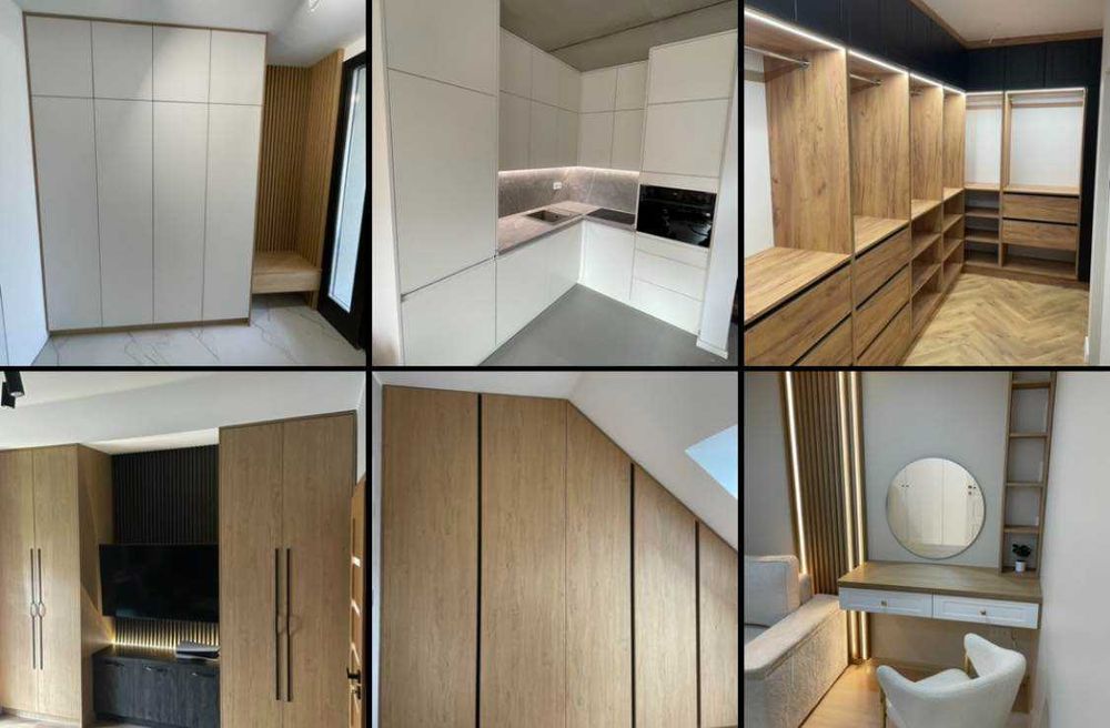 Meble na wymiar, kuchnie, szafy, garderoby, meble łazienkowe