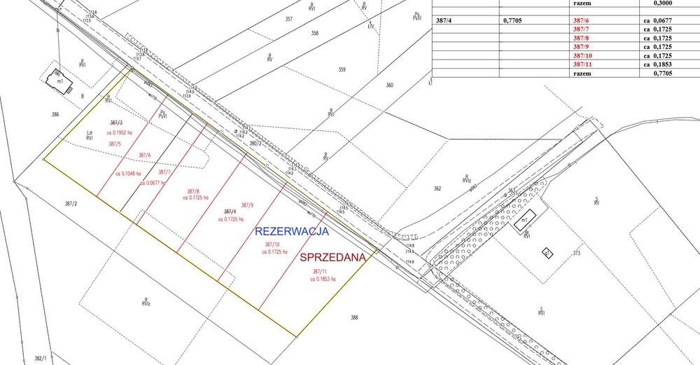 Malownicza działka budowlana 1700 m2 z WZ, w Dębe, 12 minut od placu Kilińskiego, Kalisz.