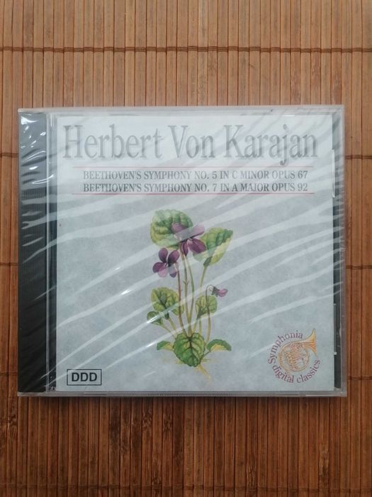 CD "Herbert Von Karajan Beethoven's Symphony" Symphonia Classics