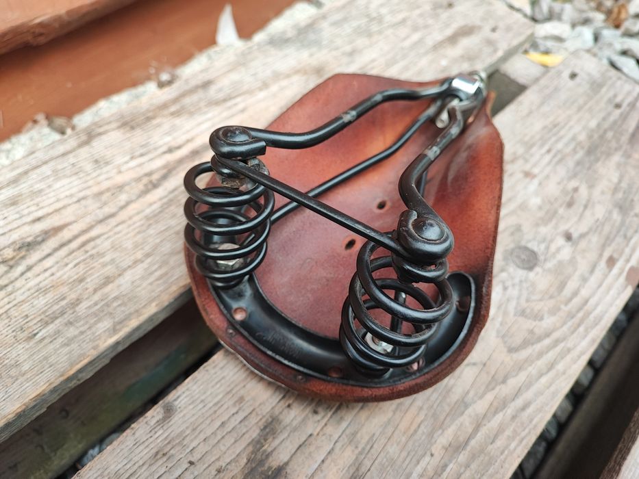 Siodełko rowerowe Brooks Conquest ALL Terrain skóra Retro MTB