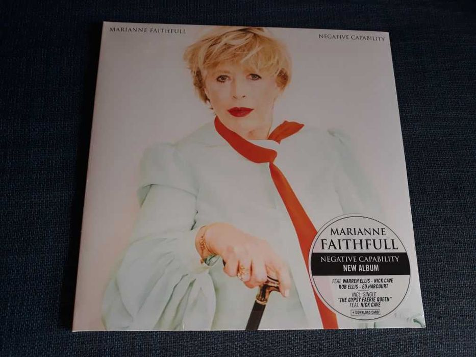 Disco Vinil LP Marianne Faithfull - Negative Capability (NOVO, selado)