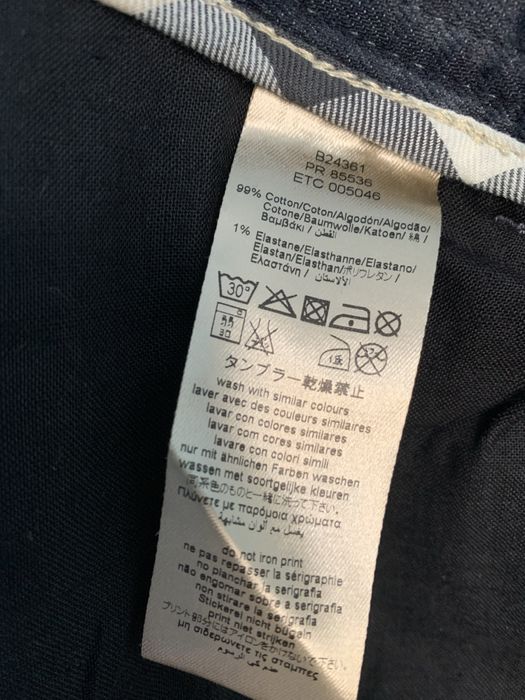 Spodnie jeans Burberry