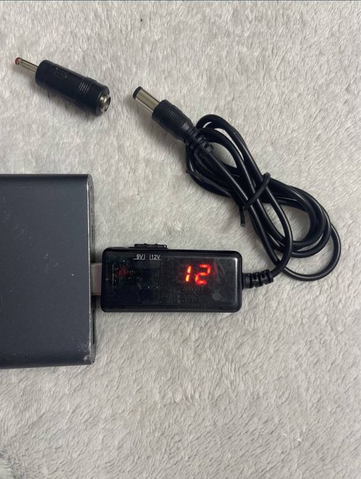 Преобразователь кабель для роутера USB от павербанка 9 в 12 В