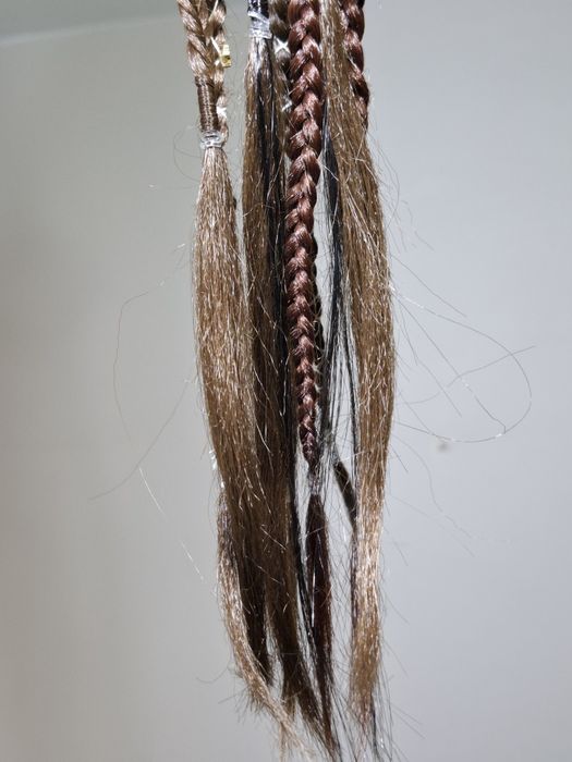 Warkoczyki 8 festiwalowe boho viking etno włosy