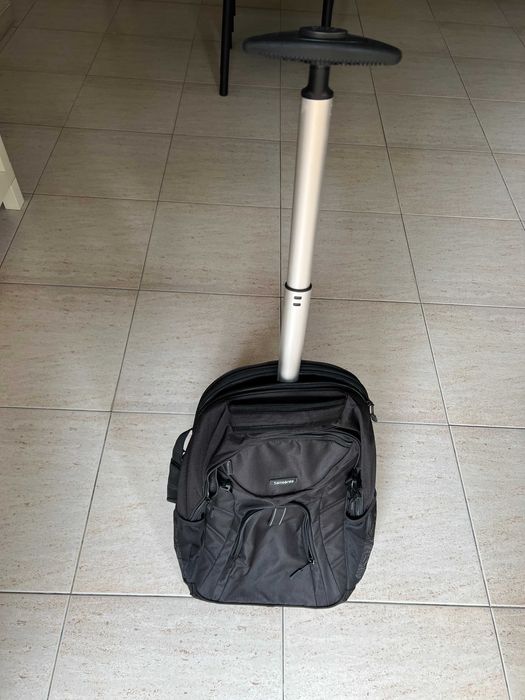 Mochila Samsonite com rodas – 2 em 1, como nova