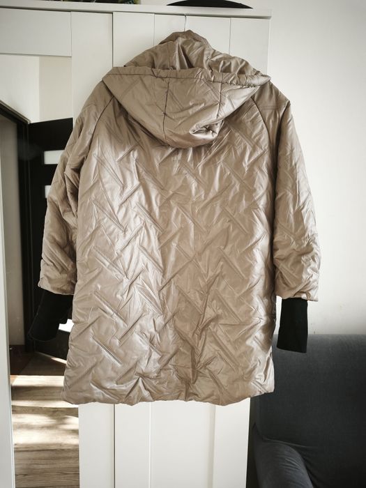 Lekka kurtka przejściowa kolor cappuccino