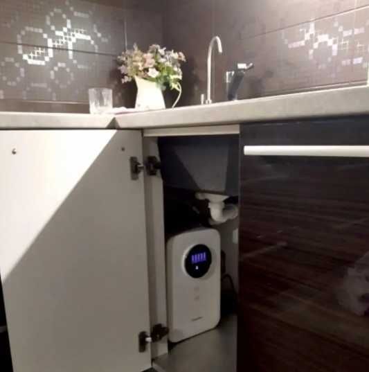 Фільтр для води зворотний осмос з помпою прямий потік без бака 60л/год