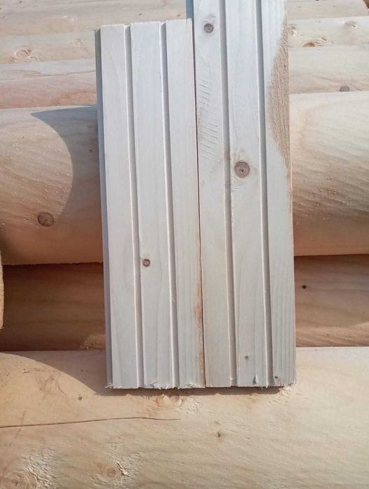 Вагонка дерев'яна 90*13*4м -блок хаус імітація бруса липа,вільха,сосна