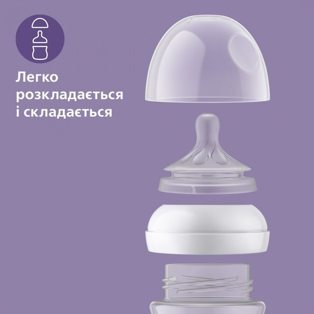 Бутилочка Philips Avent Natural 260 мл від 0 міс+