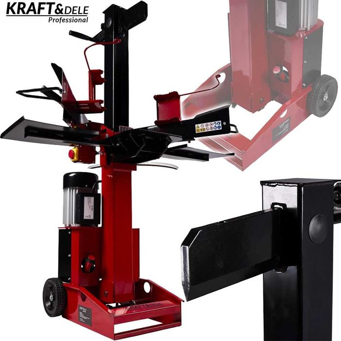 KRAFT&DELE Łuparka Pionowa Do Drewna 8t Rębak 3500w 250-520mm KD5213