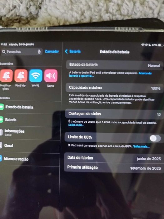 iPad Air 16 128GB (11'') + Apple Pencil 1ª Geração