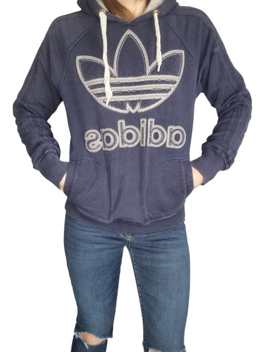 Bluza adidas granatowa Rozmiar S 36