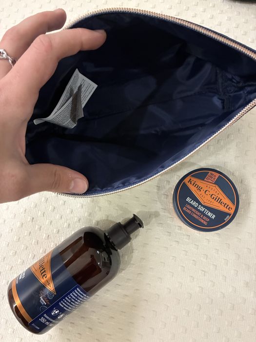 Conjunto King C. Gillette (sem qualquer uso)