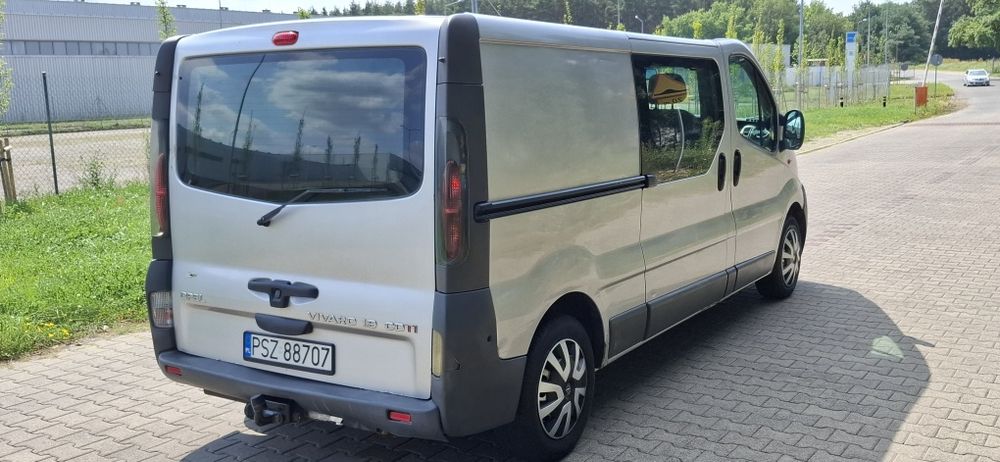 Opel Vivaro Long Brygadówka Klima