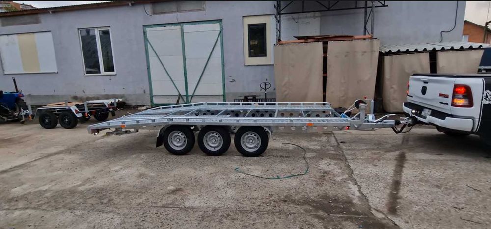 Лавета, лафет, прицеп для перевозки автомобиля, автовоз Коріда-Тех 5м