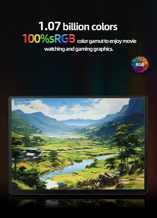 Портативний 14-дюймовий сенсорний дисплей монітор 2К