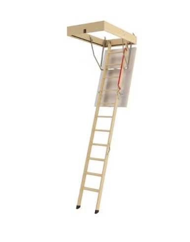 Schody strychowe FAKRO LTK ENERGY 70X120 DO 280 CM
