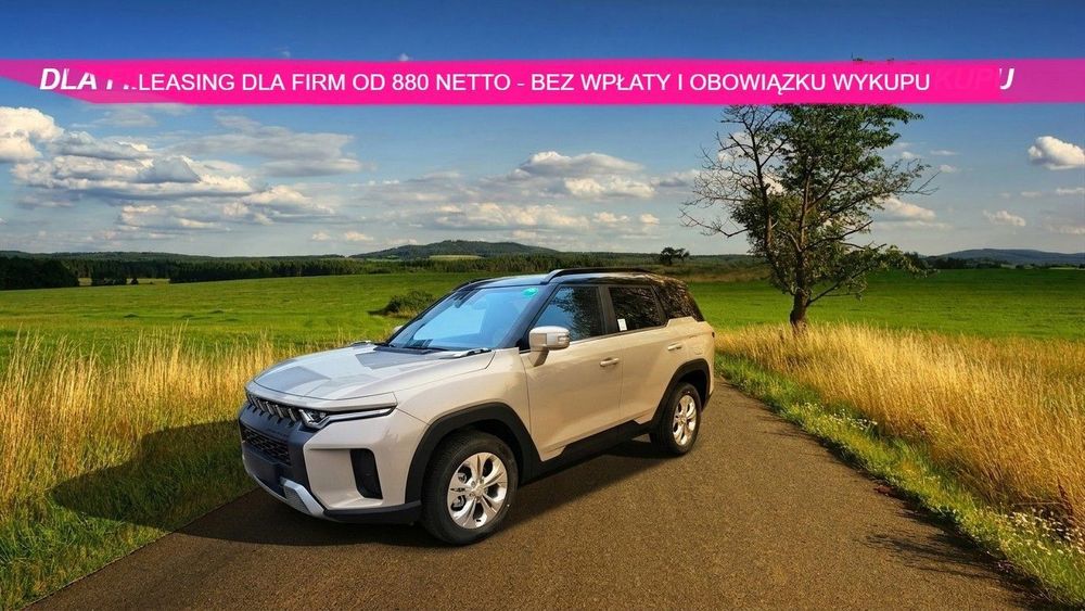 SsangYong/KGM Torres Adventure 2026- automat- 881zł netto rata dla firm
