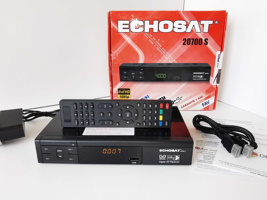 Tuner Satelitarny DVB-S2 Echosat 20700 S