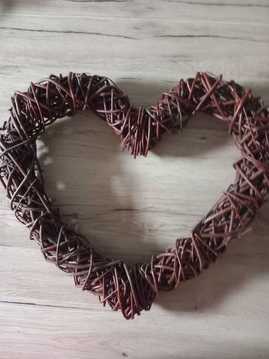 Serce wiklinowe 40 cm