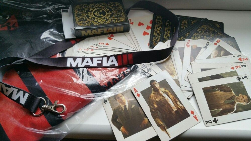 gra mafia 3 III kolekcjonerskie karty unikatowe FAJNE NOWE
