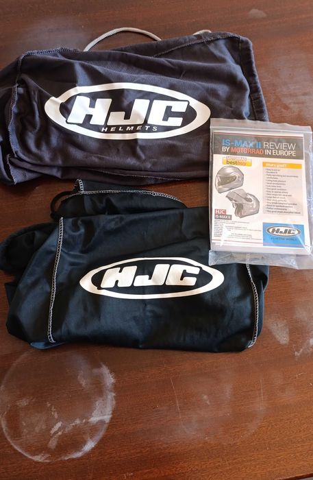 Capacetes HJC IS-MAX II com sistema de comunicação MIDLAND BTX PRO 1 S