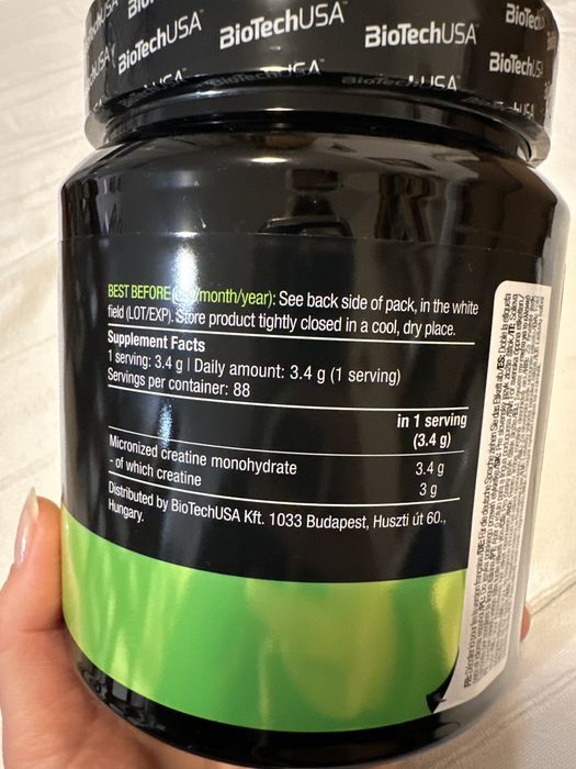 100% Creatine Monohydrate