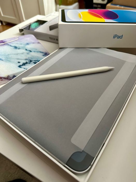 iPad 10.9 ZESTAW all you need | Klawiatura touch pad + rysik + etui