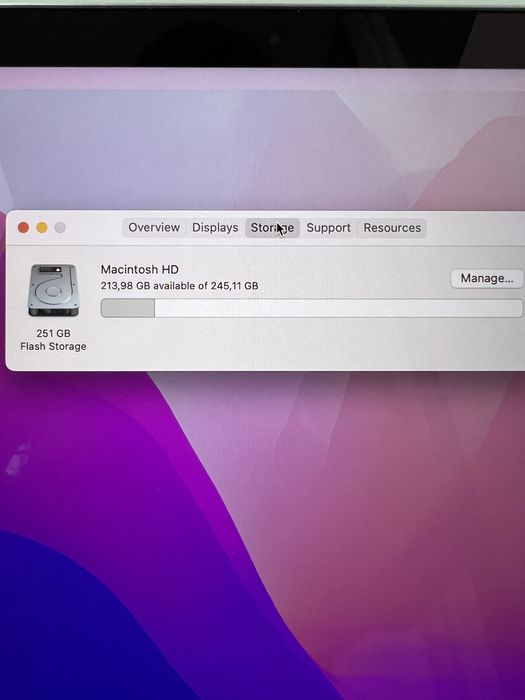 620$ MacBook Air 13" 2020 Z1240 M1 / 16 GB / 256gb SSD