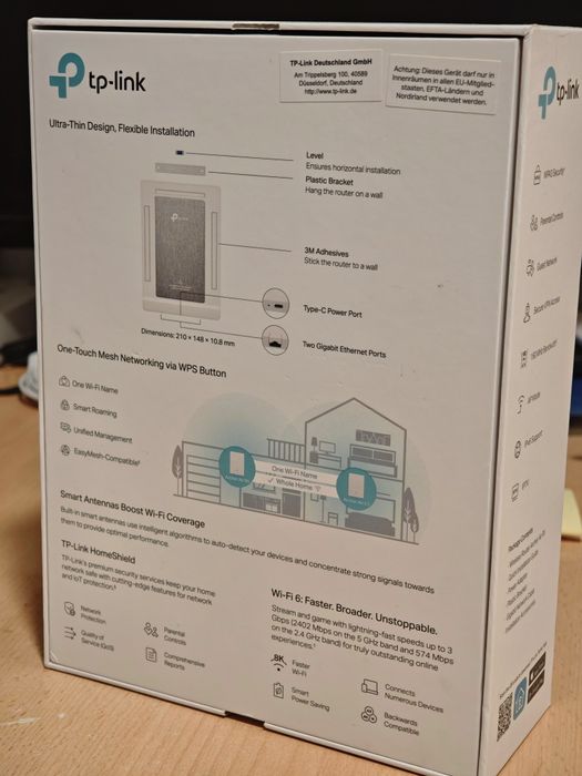 Новий! Tp-Link Archer Air R5 AX3000 Wi-Fi 6 MESH