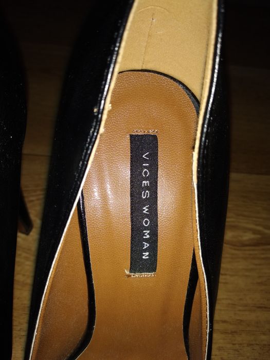 Vices Women 39 szpilki platformy czarne